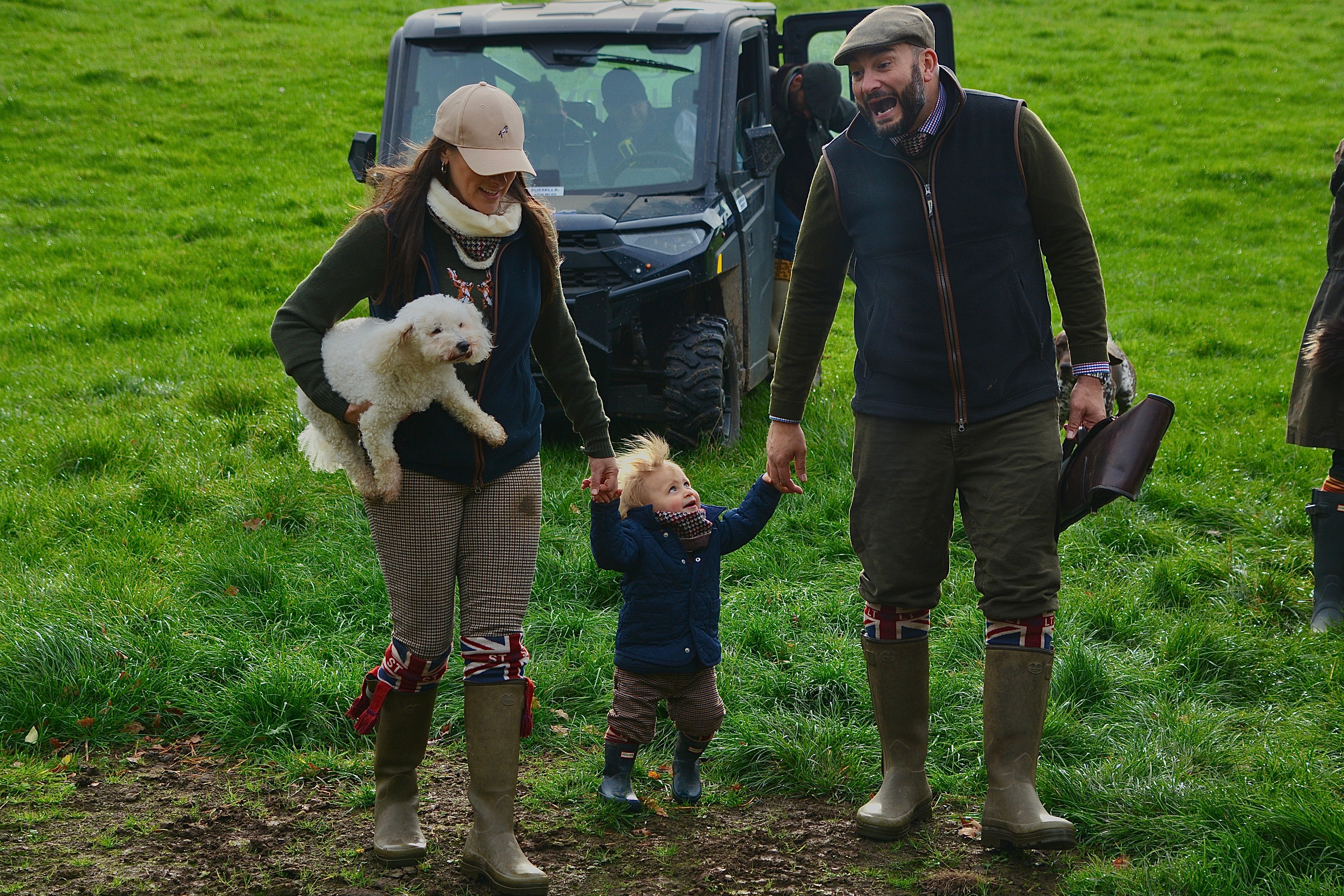 Family in the Field