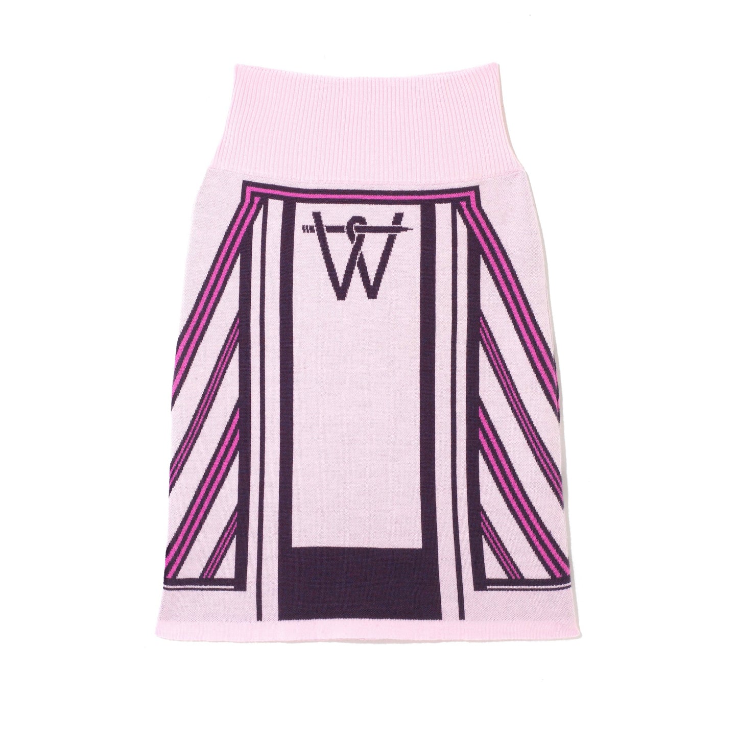 Eclipse Pencil Skirt Pink/Plum