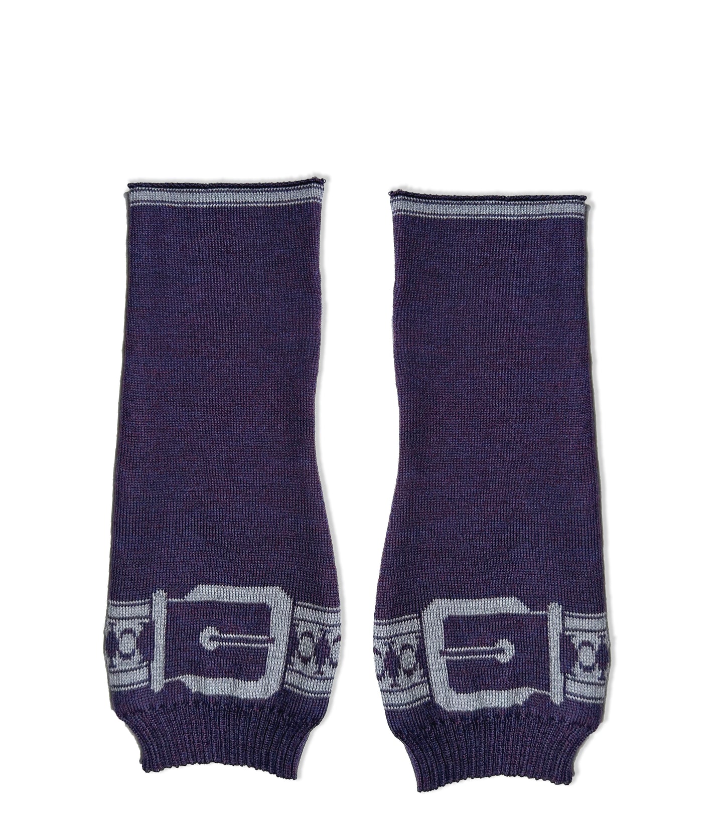 Snaffle Short Handwarmers Heather/Grey