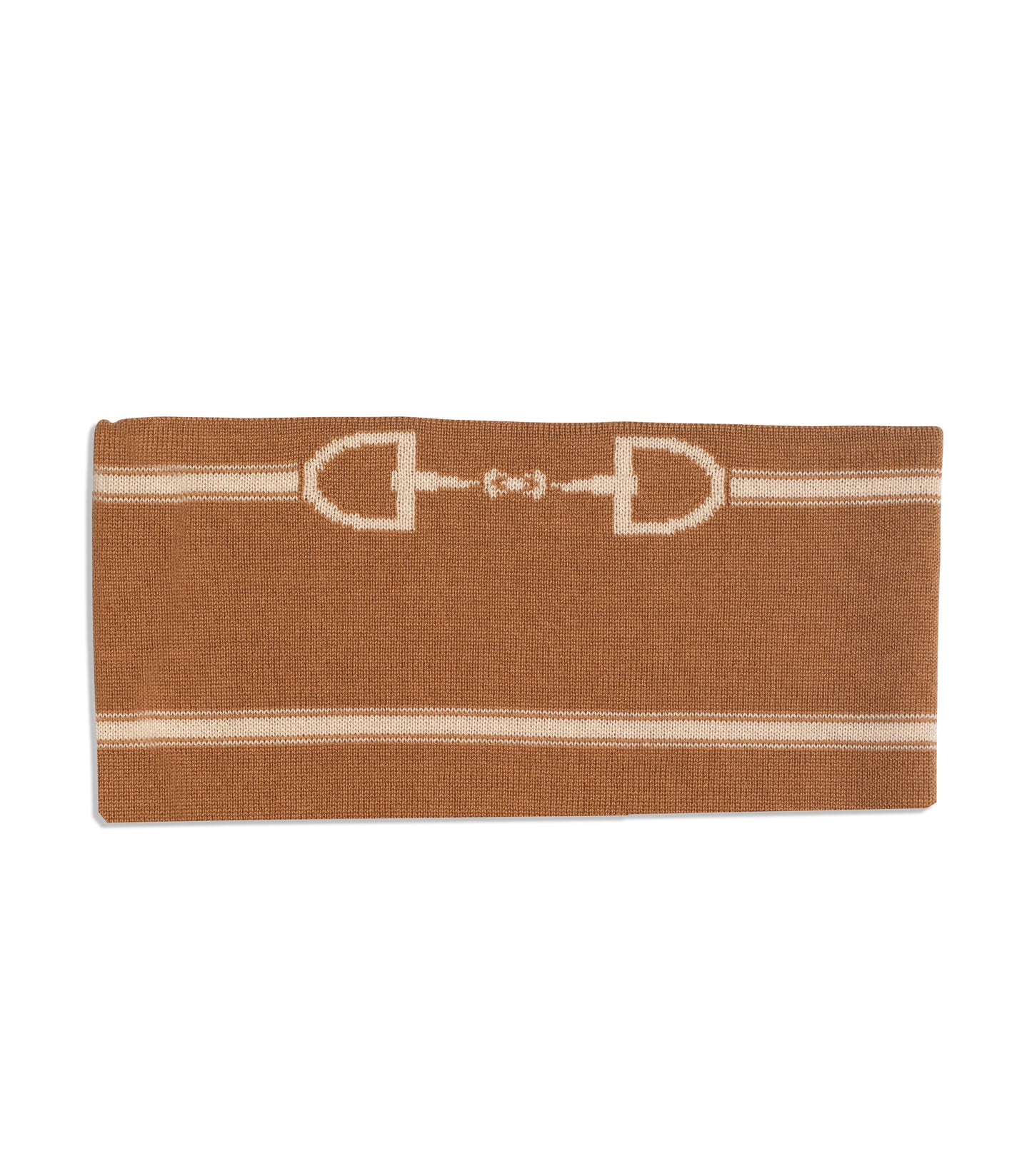 Snaffle Headband / Snood Tan/Taupe