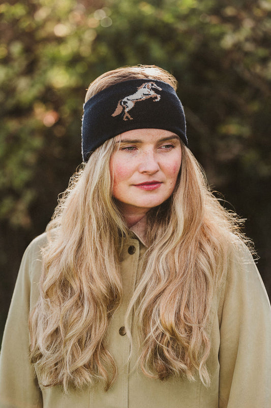 NEW IN: Stallion Headband Navy