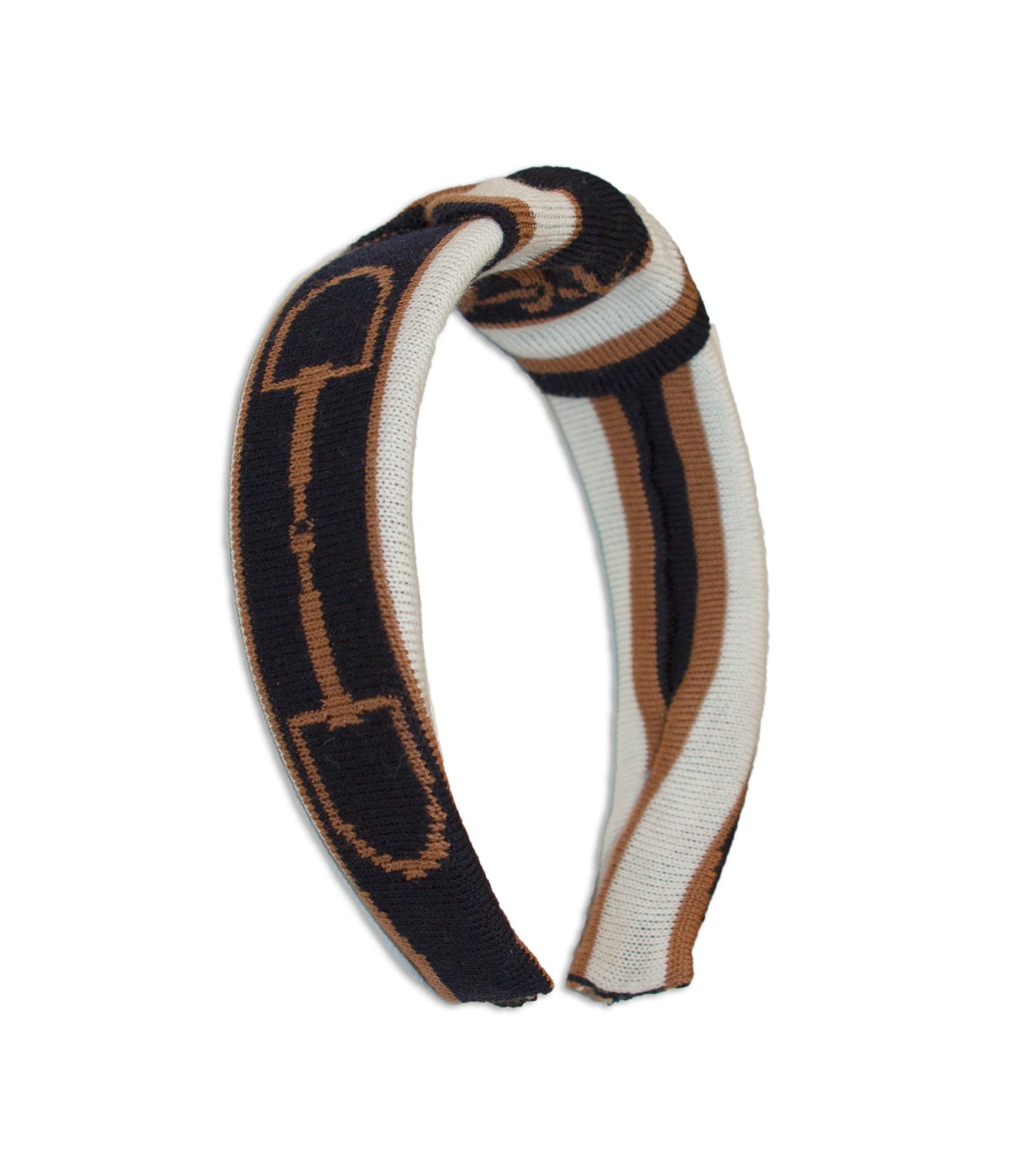 Navy Snaffle Hairband