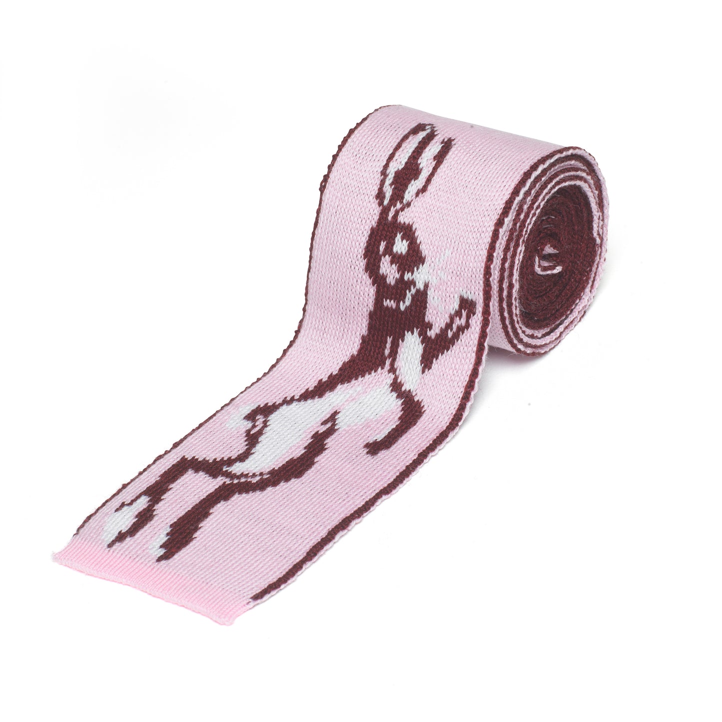 Boxing Hare Tie Pink