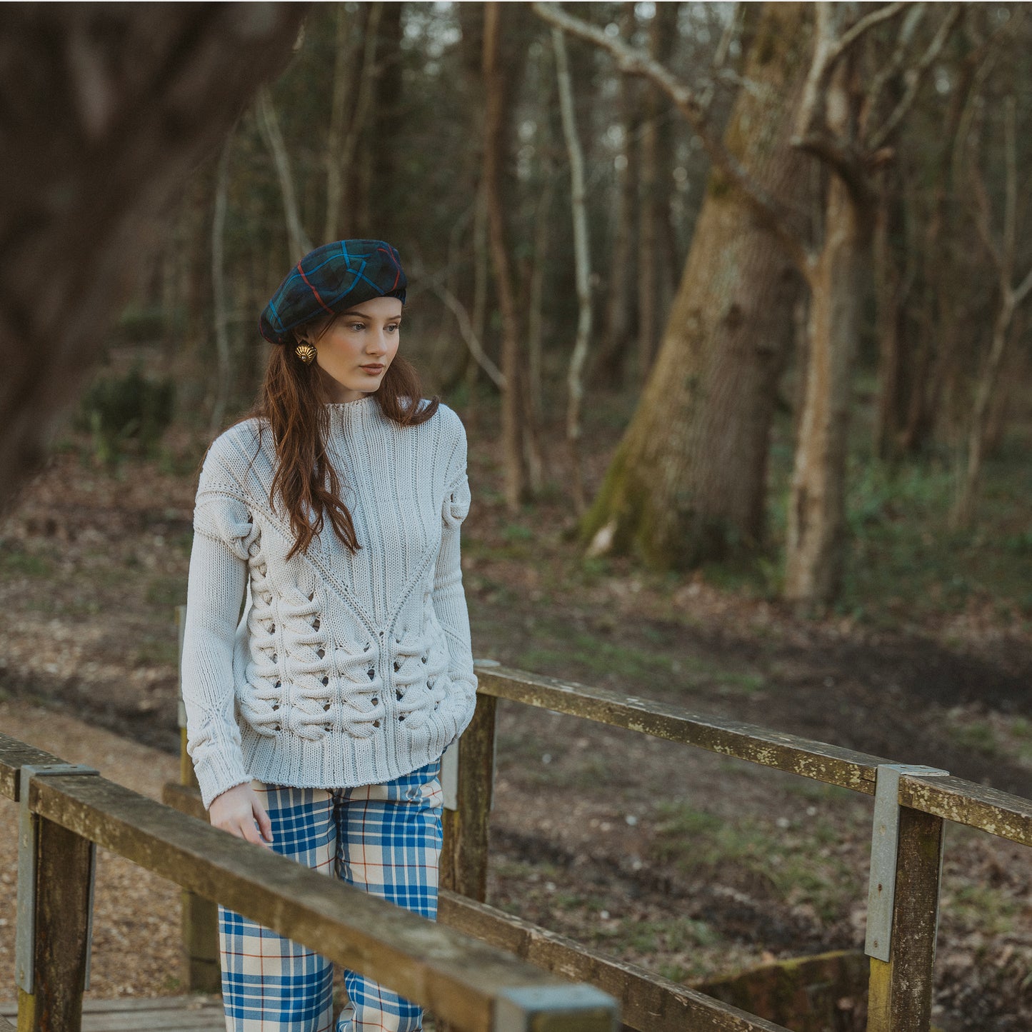 Blister Cable Hand-Knit Jumper