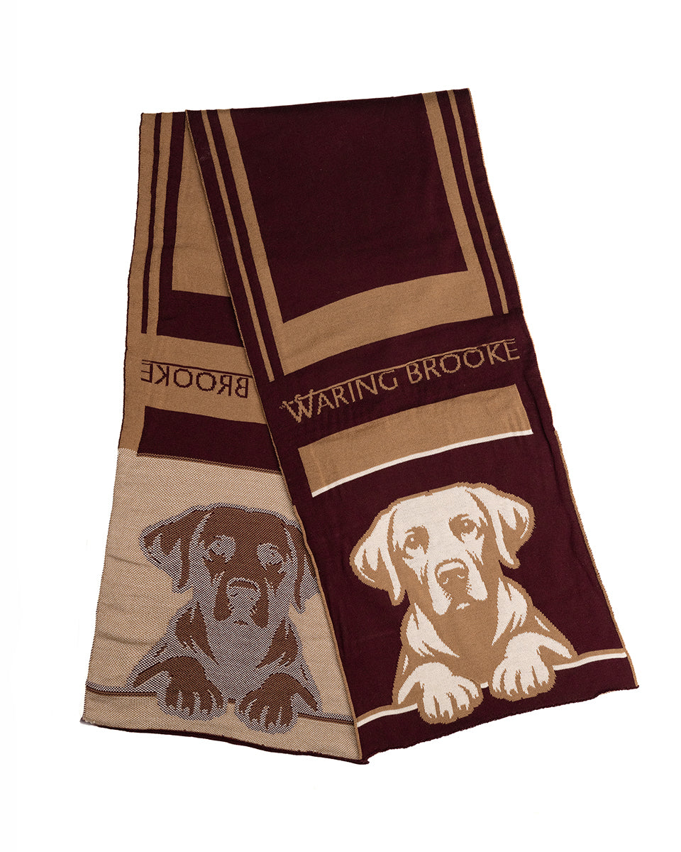 NEW IN: Loyal Labrador Scarf Yellow