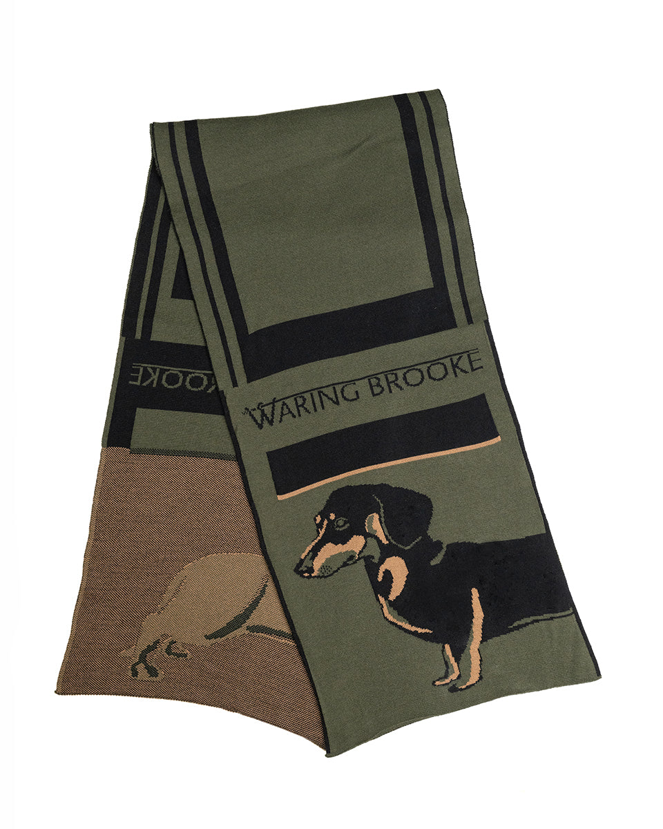 NEW IN: Signature Heads and Tails Scarf Black