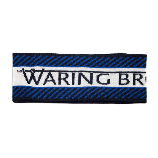 Alpine Stripe Headband & Snood Cobalt