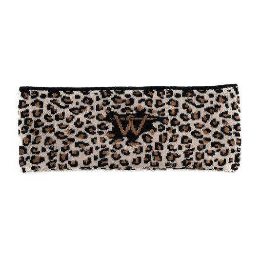 All over Snow Leopard Headband & Snood