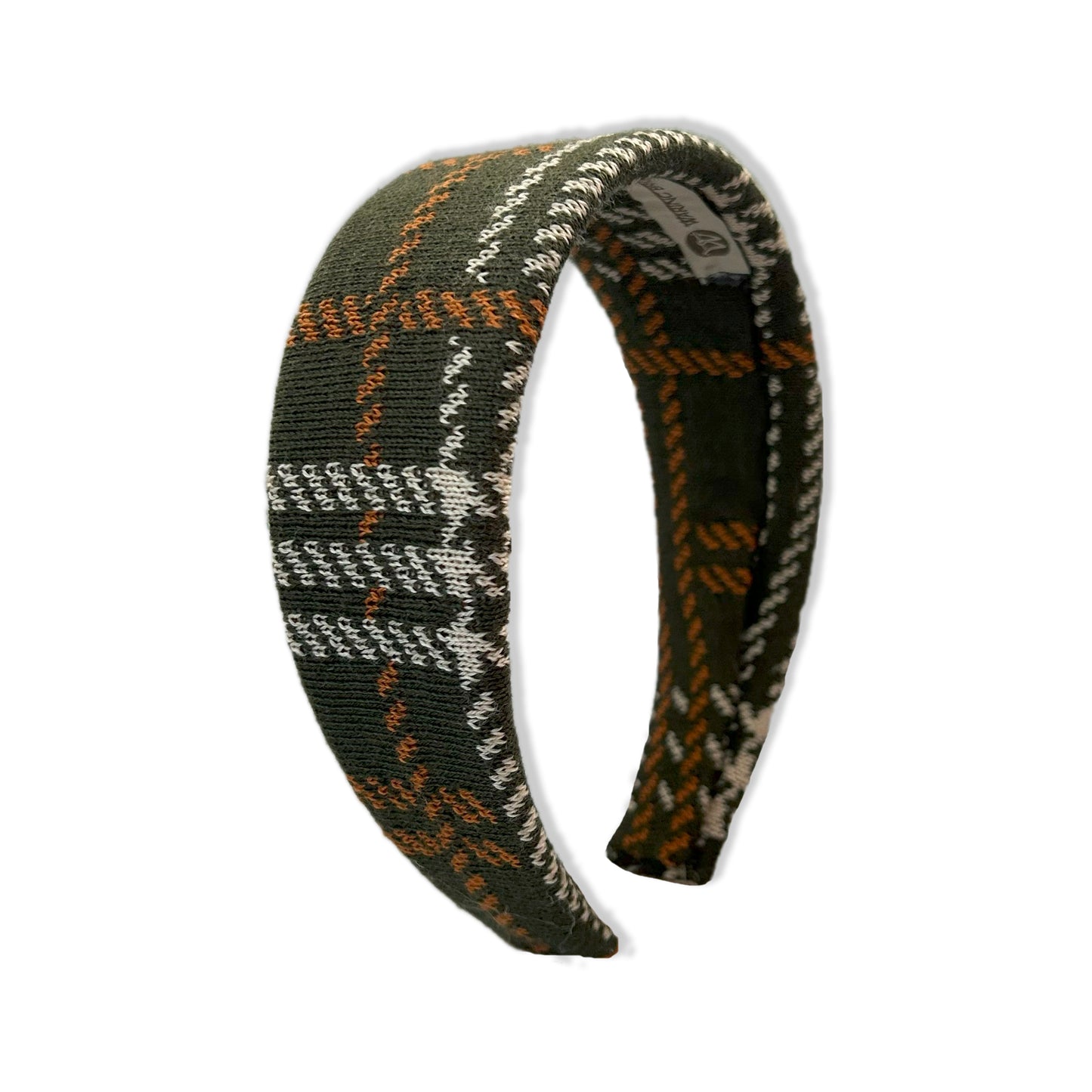 Highland Tartan Hairband Olive