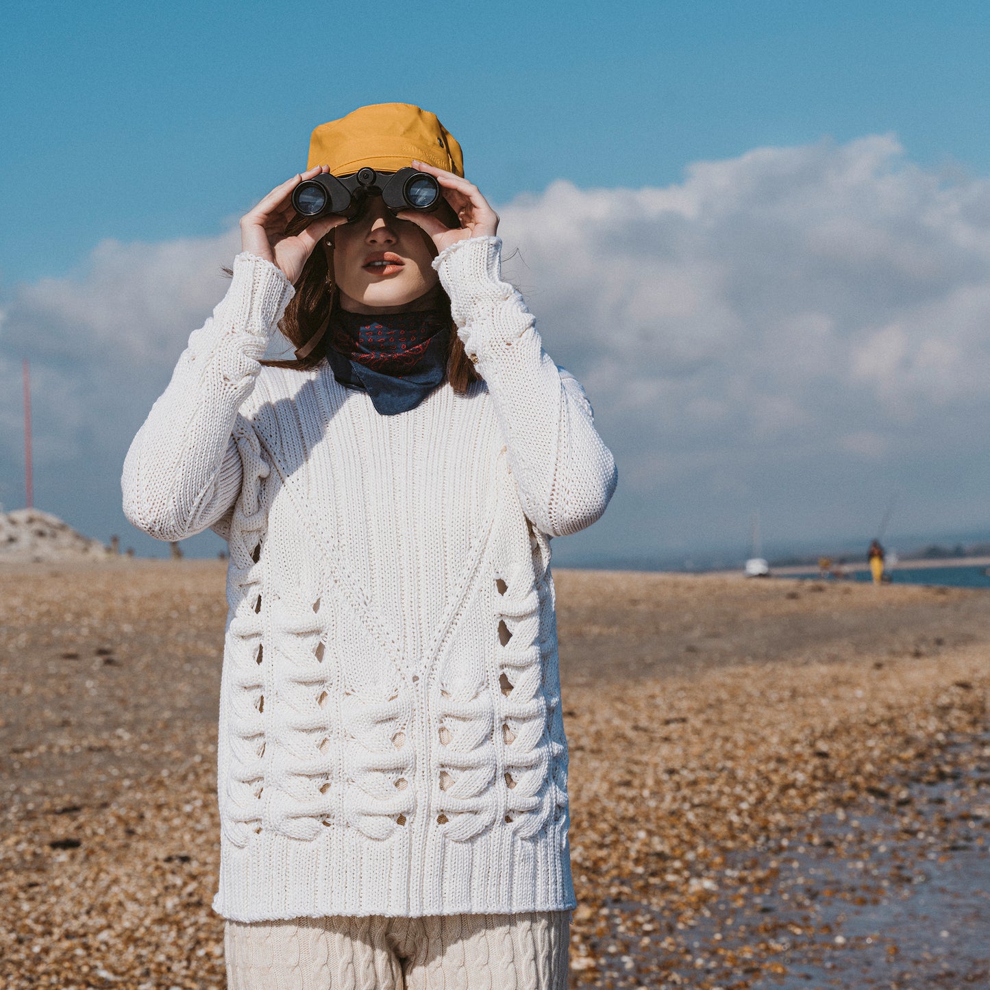 Blister Cable Hand-Knit Jumper