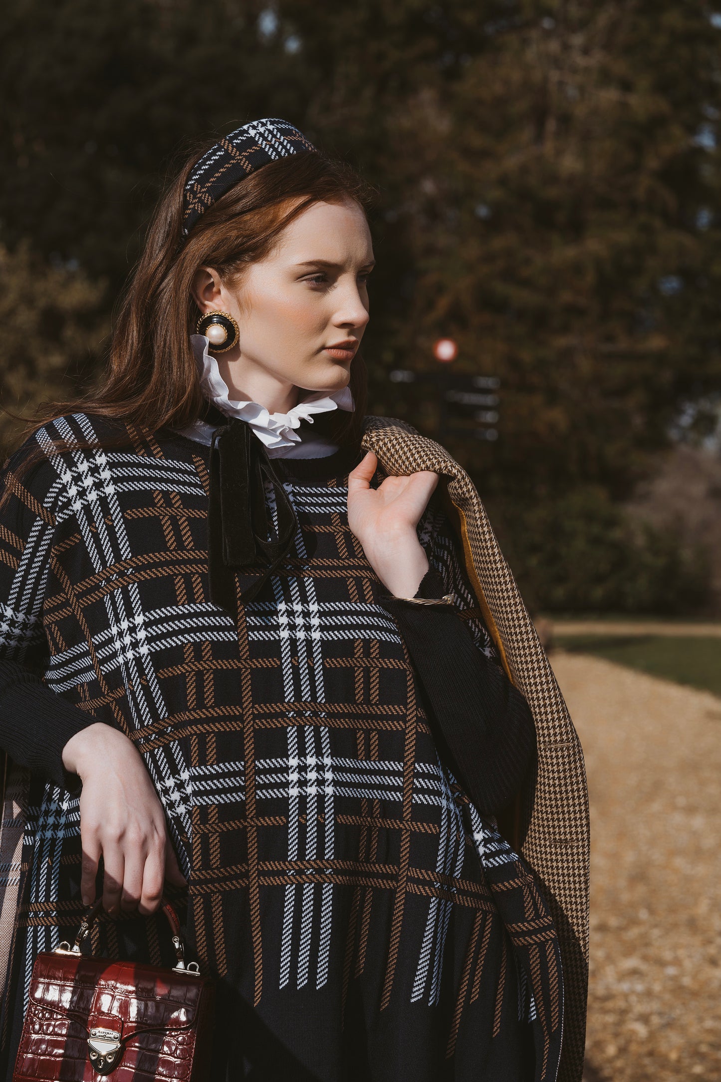 Highland Tartan Pullover Olive