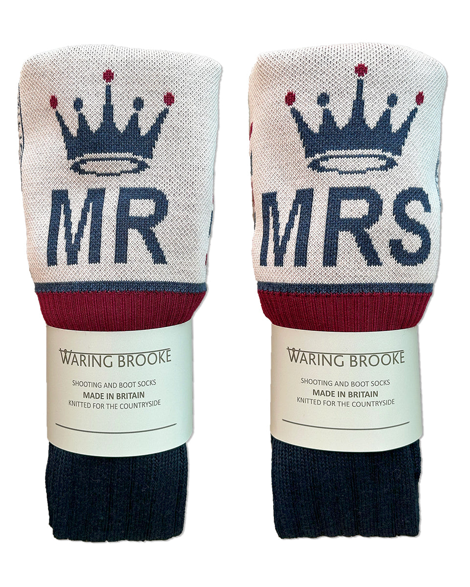 Couple Sock Set: MR & MRS