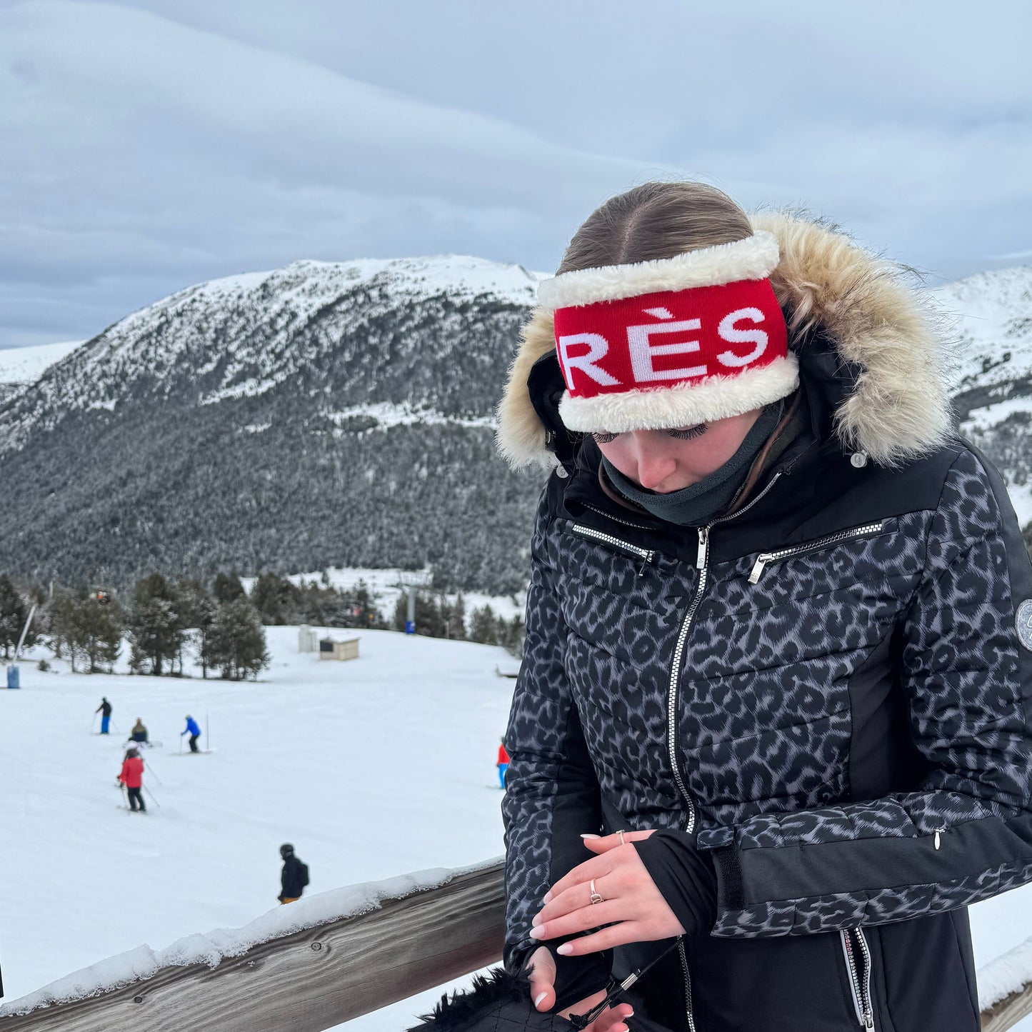 Après Luxe Headband Red