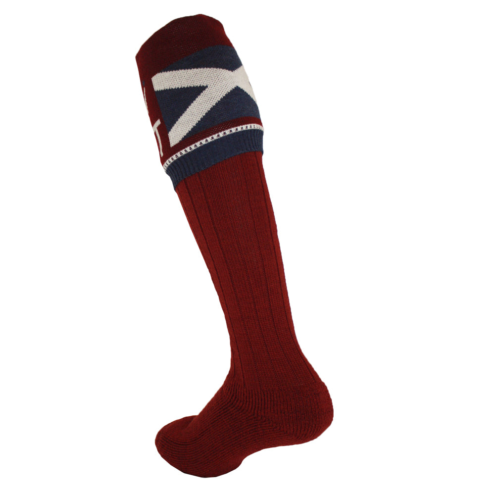 Flag of SCOTLAND Personalised Boot Socks