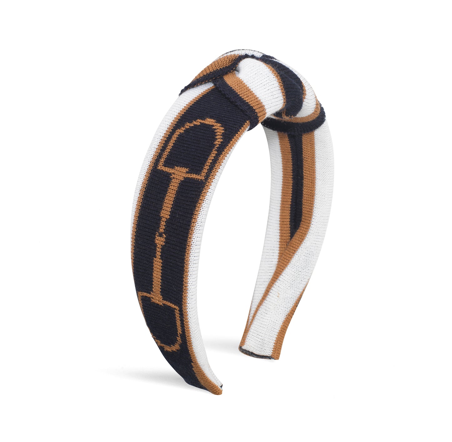 Navy Snaffle Hairband
