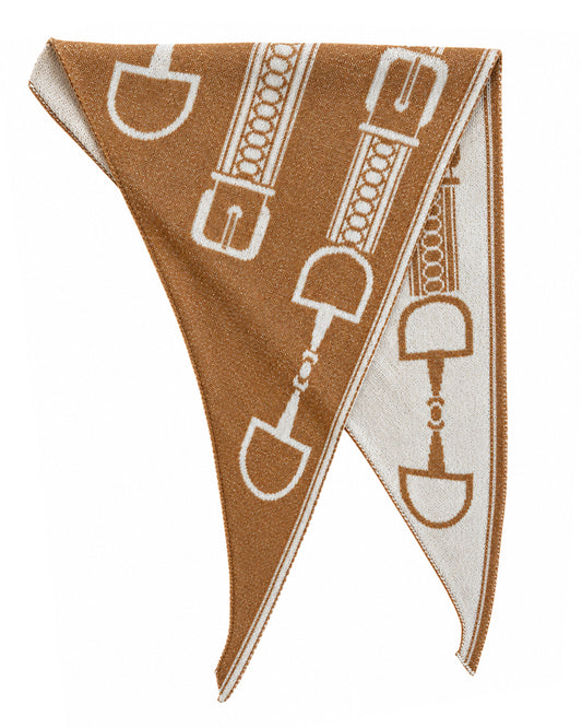 NEW IN: Triangle Snaffle Scarf Sparkle