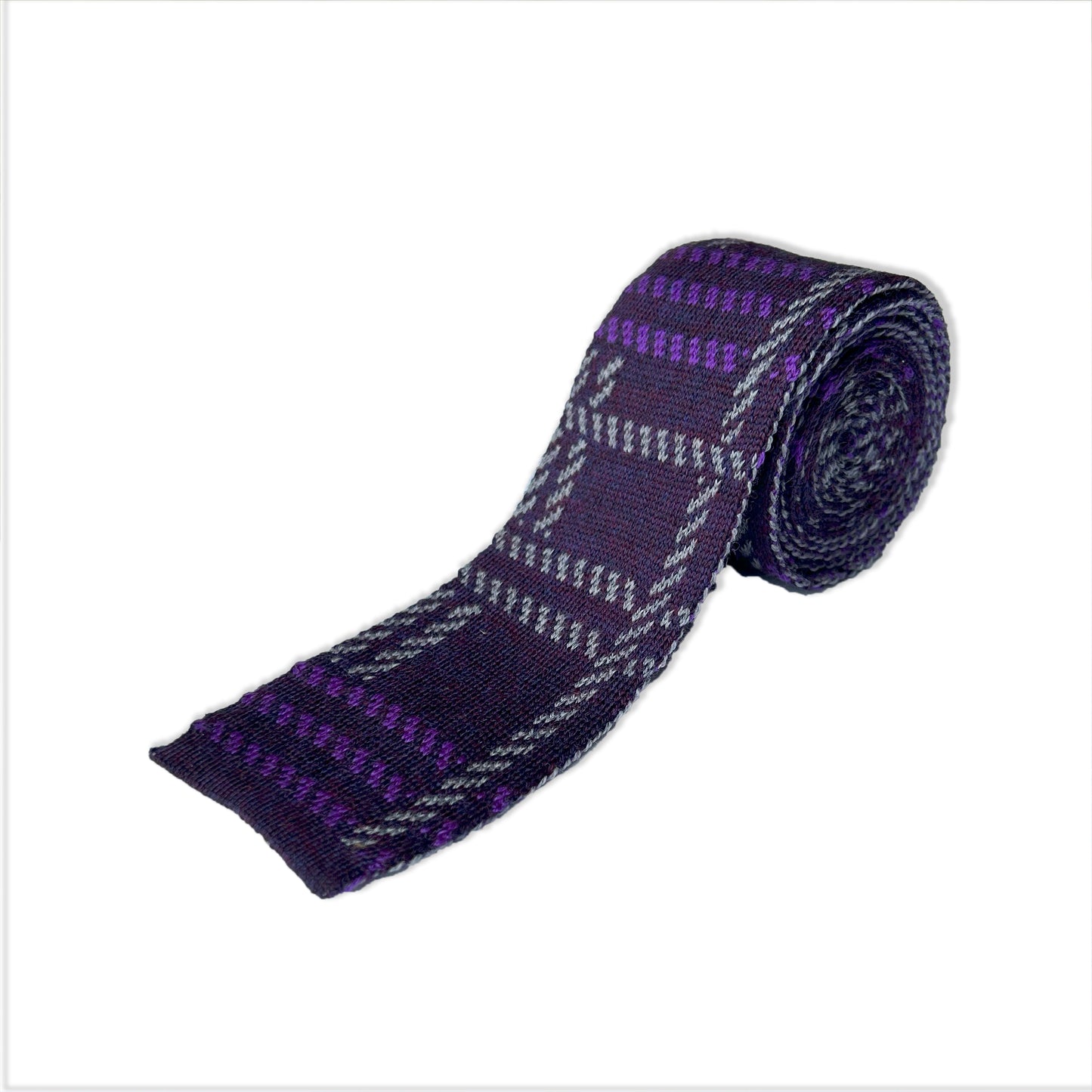 Highland Tartan Tie Heather