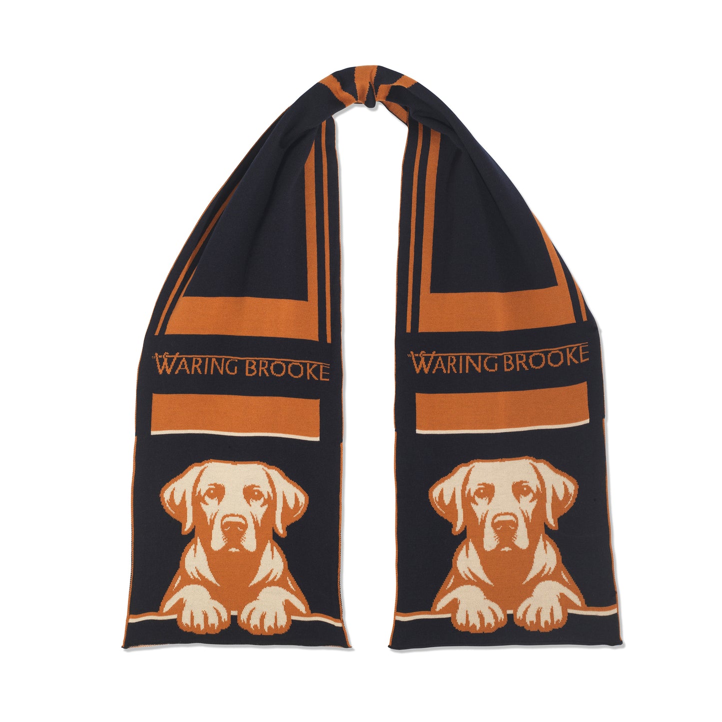 Loyal Labrador Scarf Fox Red