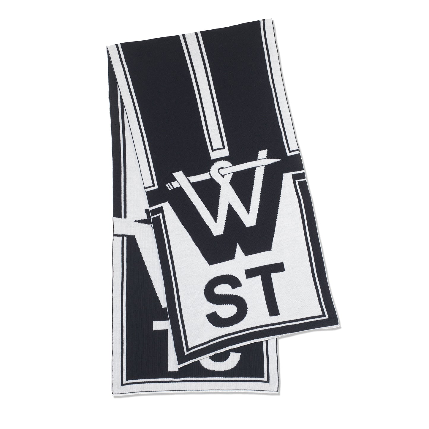 Personalised Inverted Logo Scarf