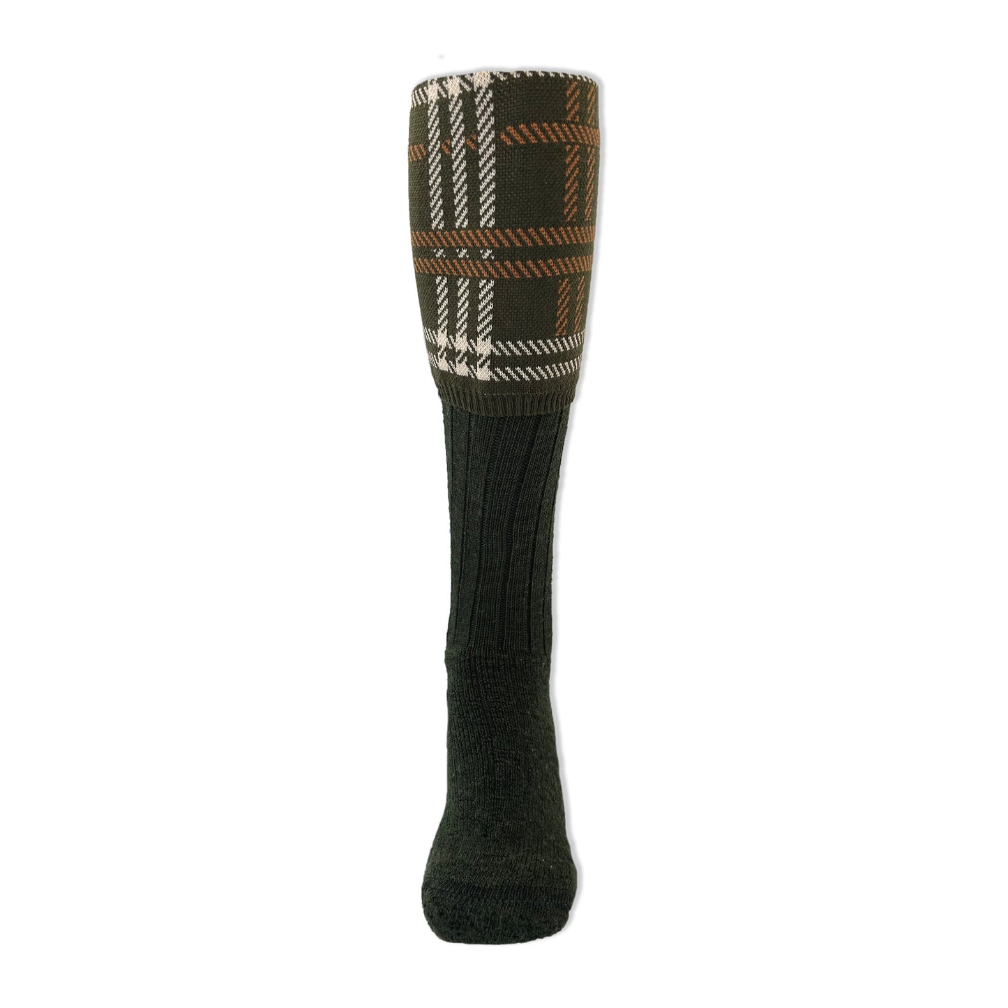 Highland Tartan Socks Olive