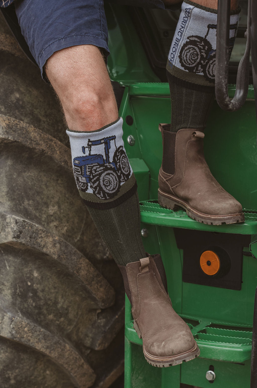NEW IN: Tread and Tractor- Blue