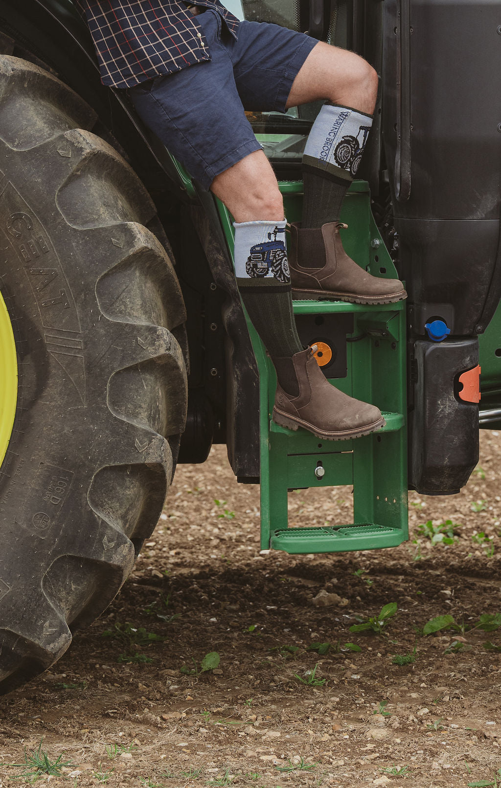 NEW IN: Tread and Tractor- Blue