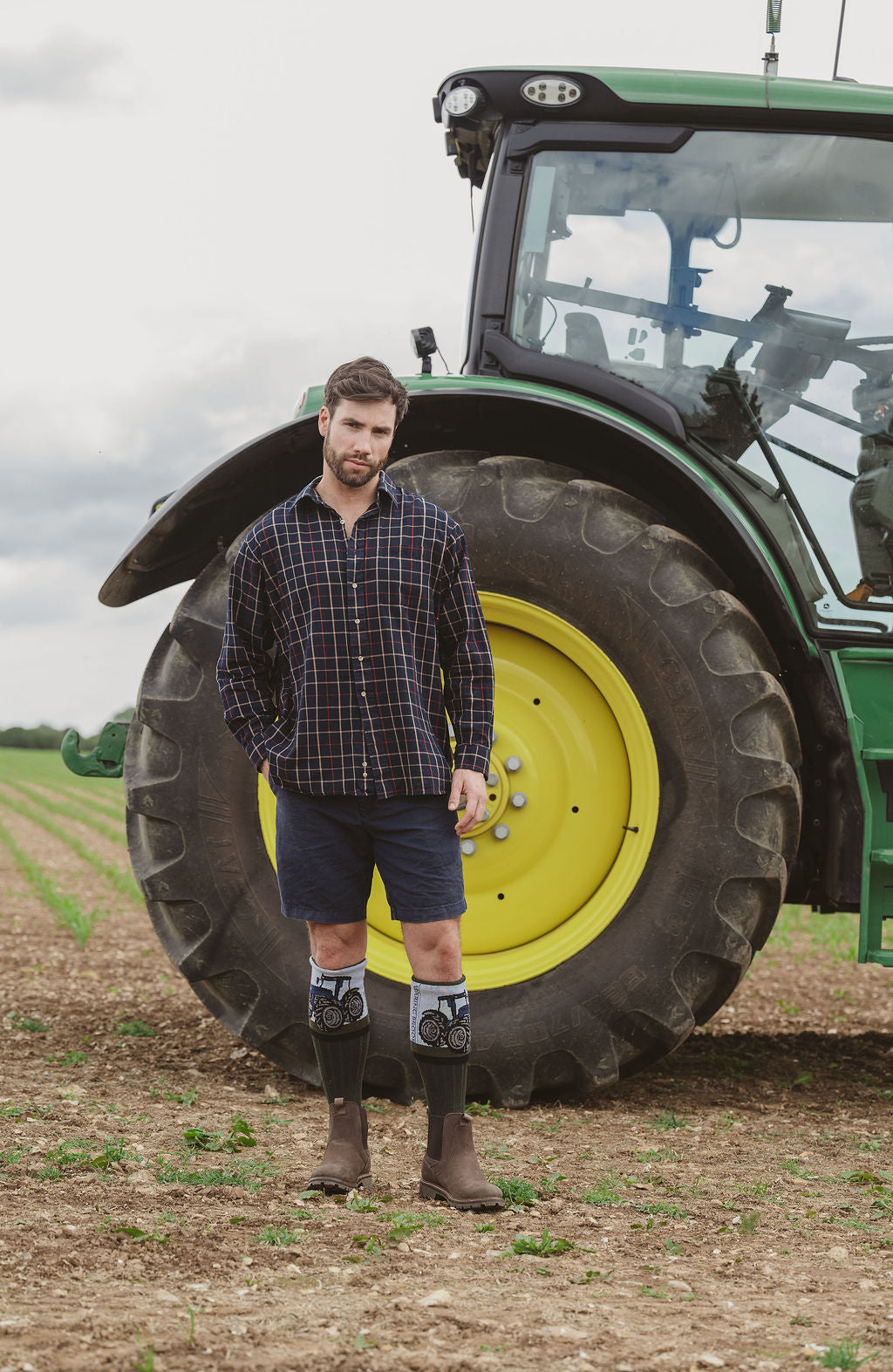 NEW IN: Tread and Tractor- Blue