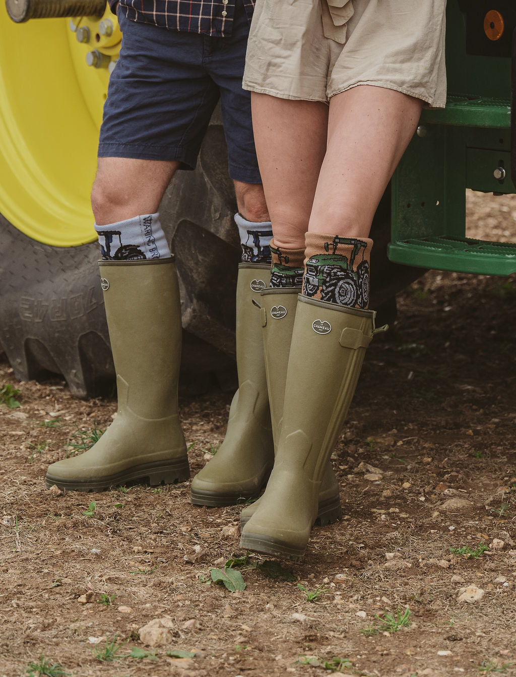 NEW IN: Tread and Tractor- Green