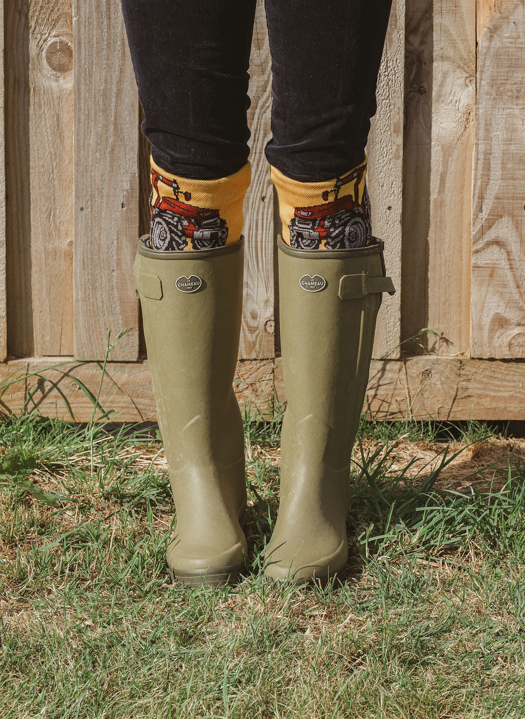 NEW IN: Tread and Tractor- Red