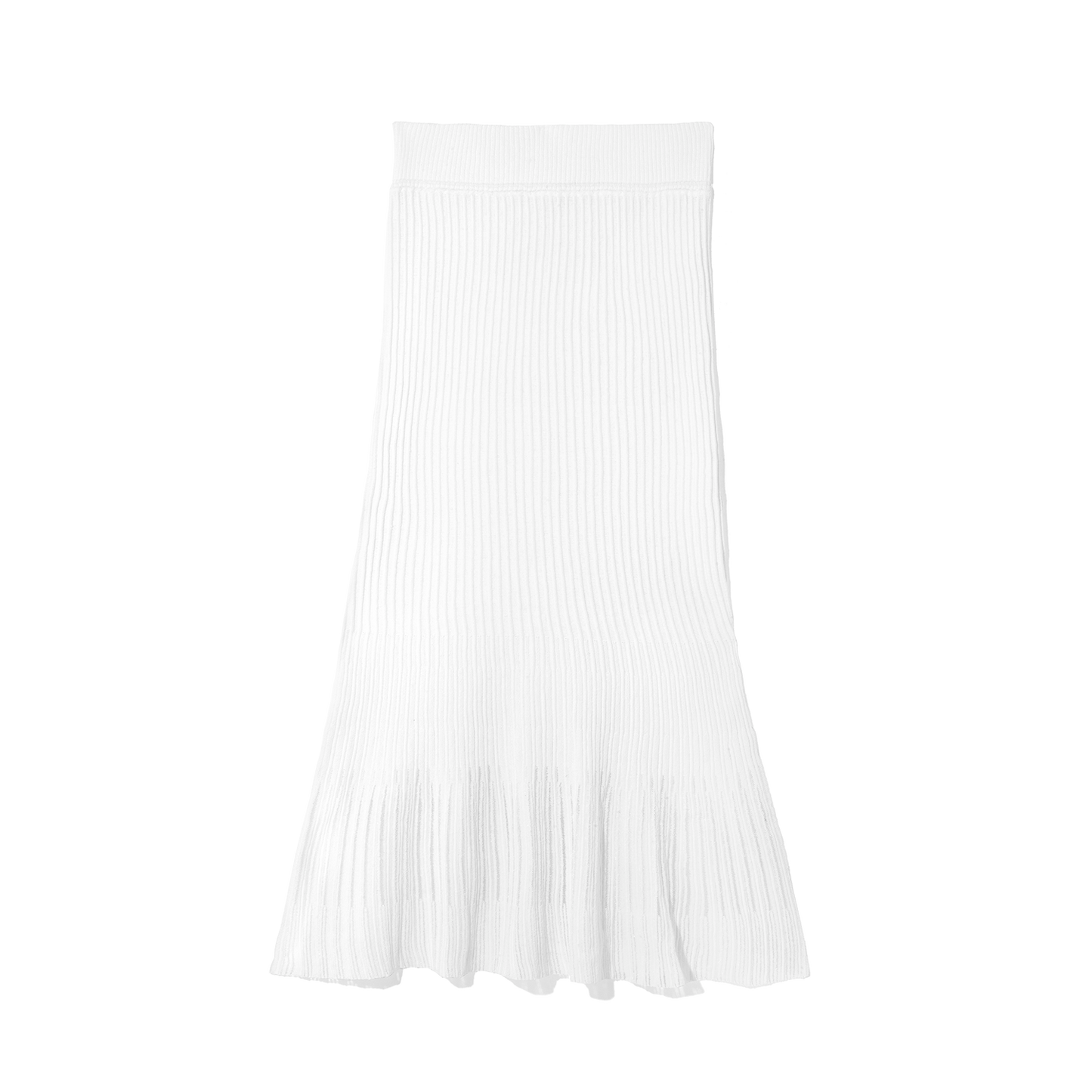 Mother of Pearl Longline Skirt/Dress White