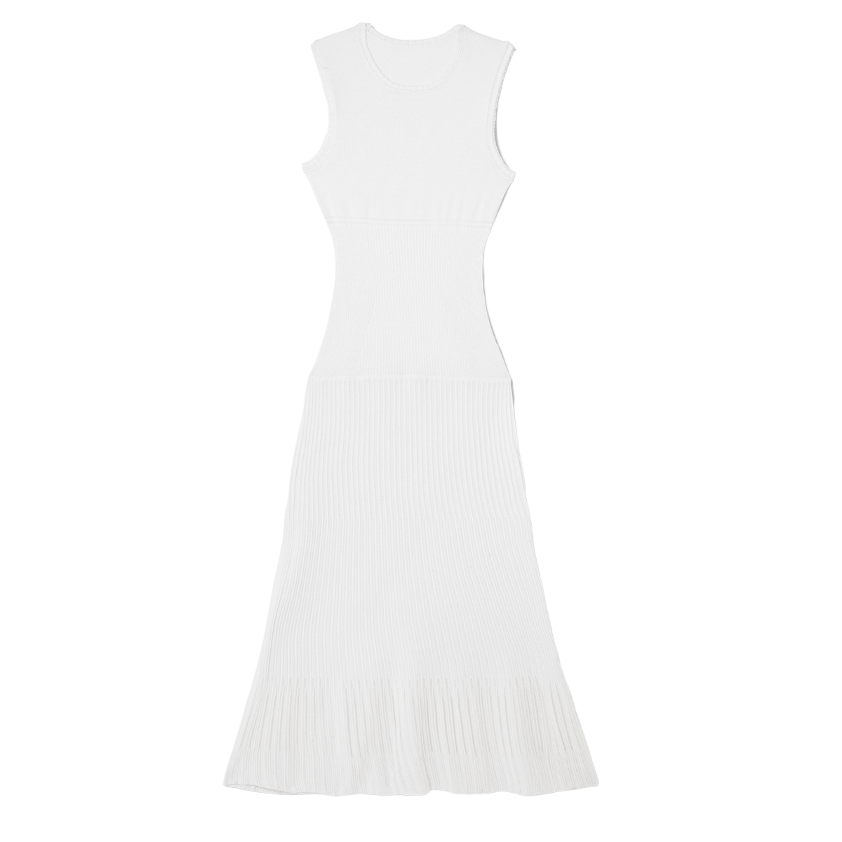 Mother of Pearl Longline Dress White