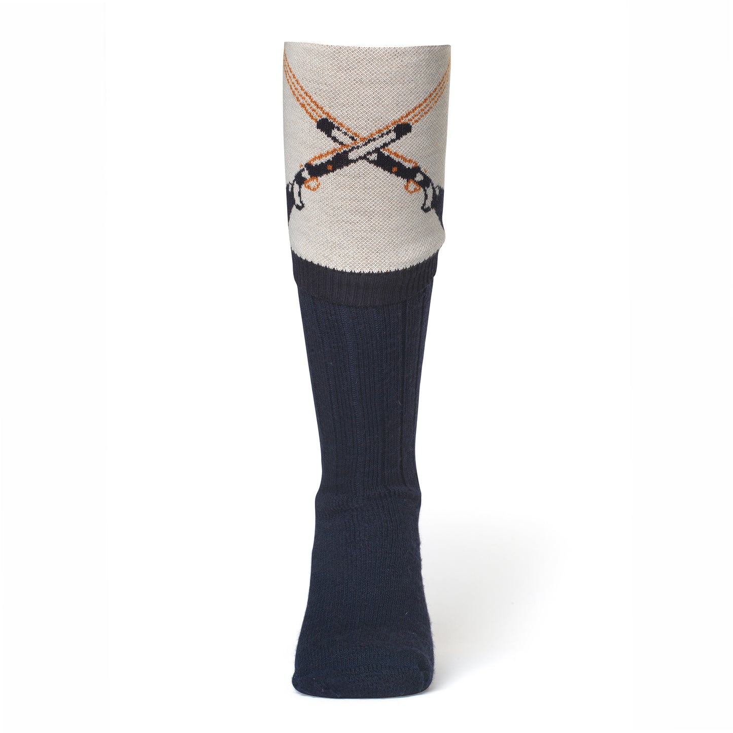 Crossed Gun Socks