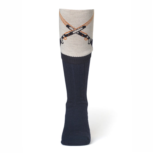 Crossed Gun Socks