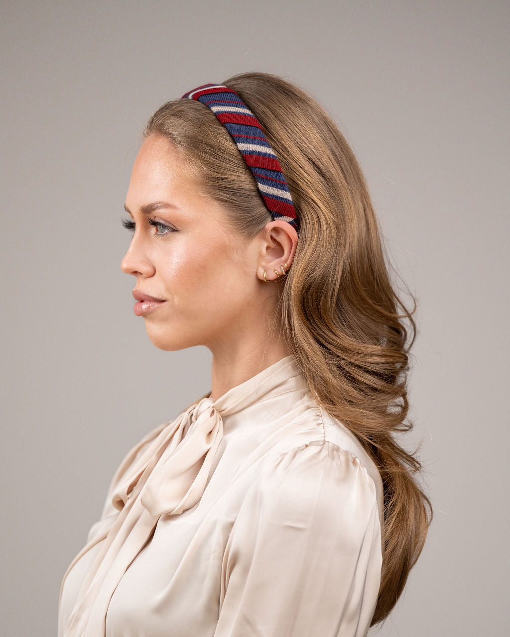 Patriotic Candy Stripe Hairband