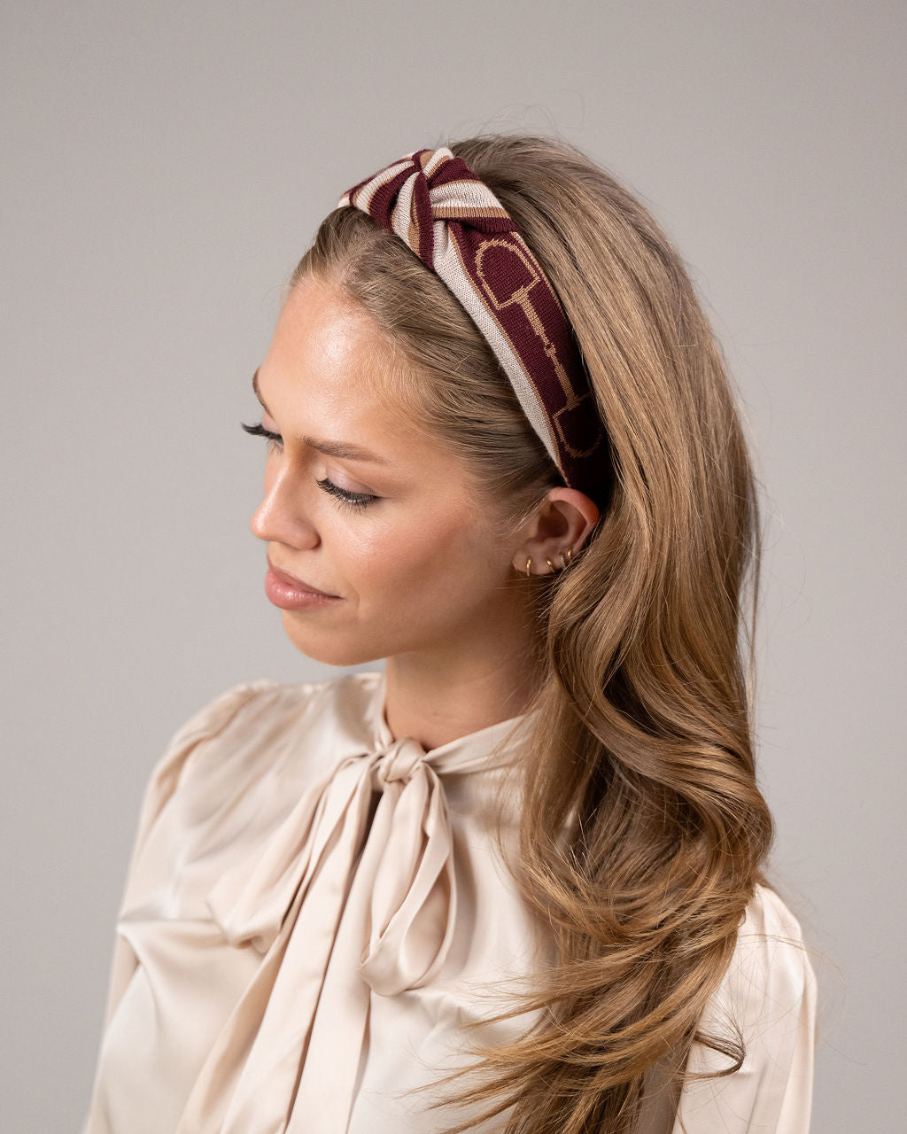 Plum Snaffle Hairband
