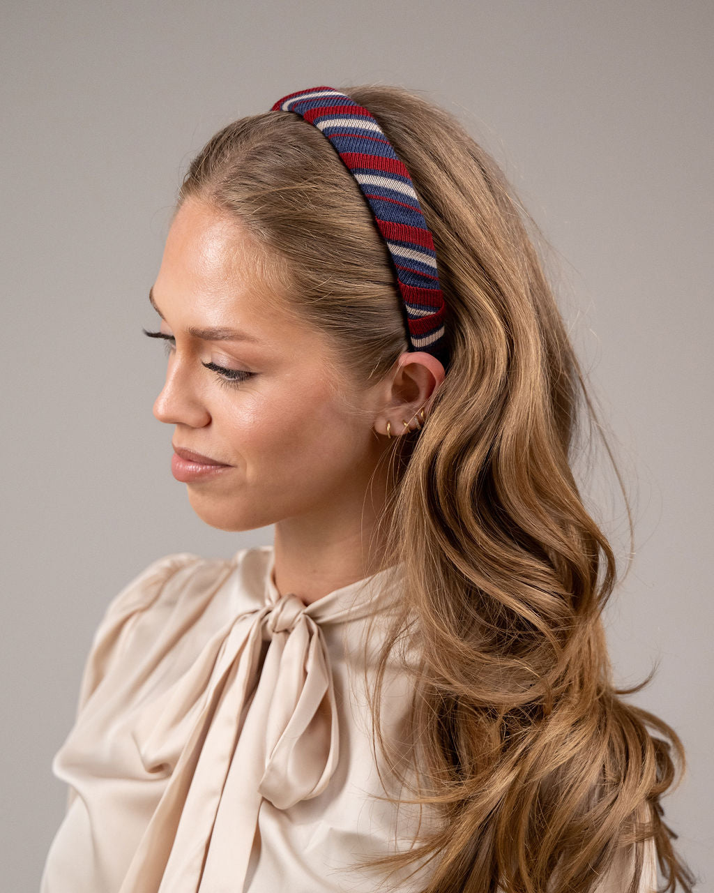 Patriotic Candy Stripe Hairband