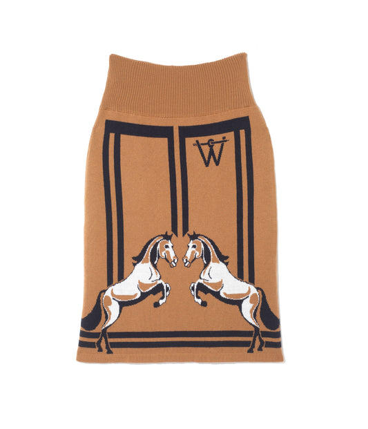 Stallion Skirt Tan/Black