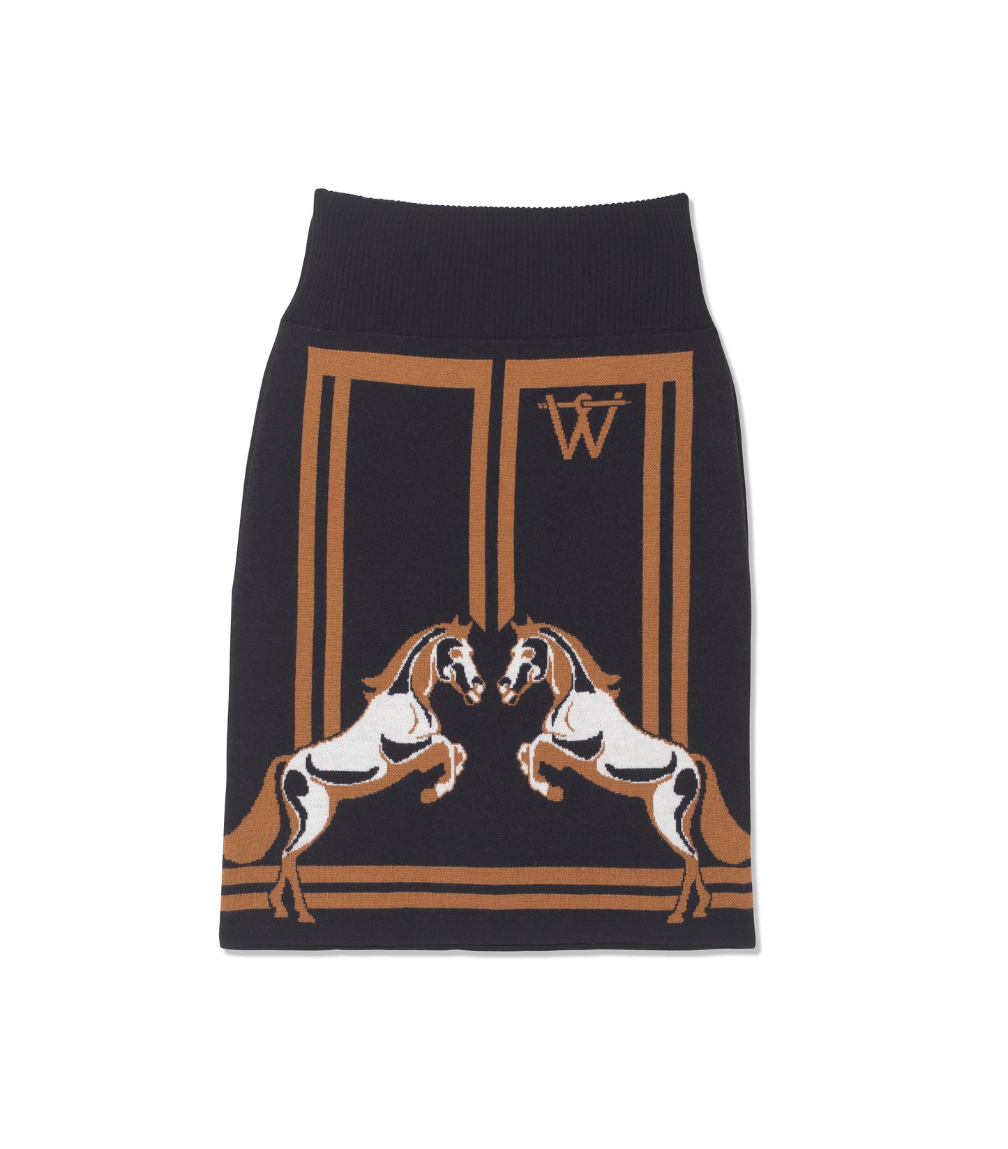 Stallion Skirt Navy/Tan