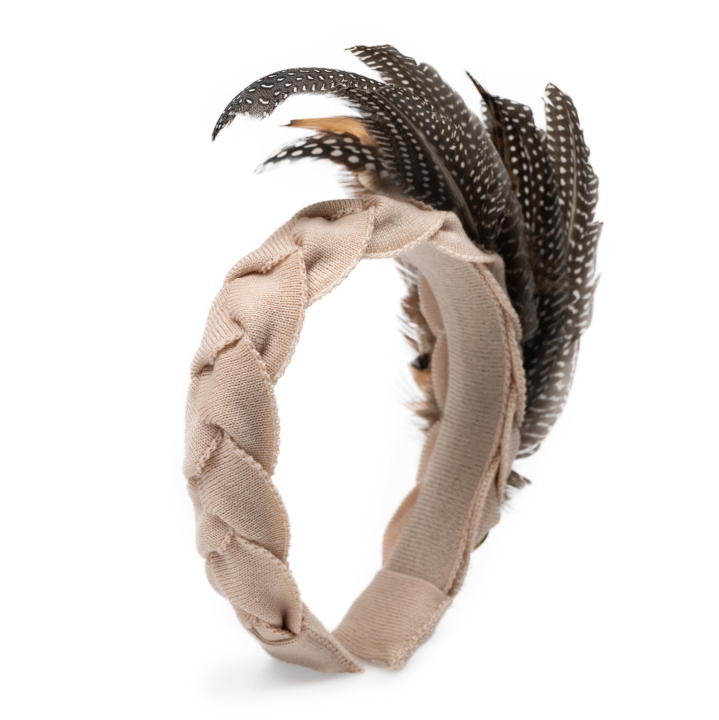 Harrier Feather Hairband Taupe