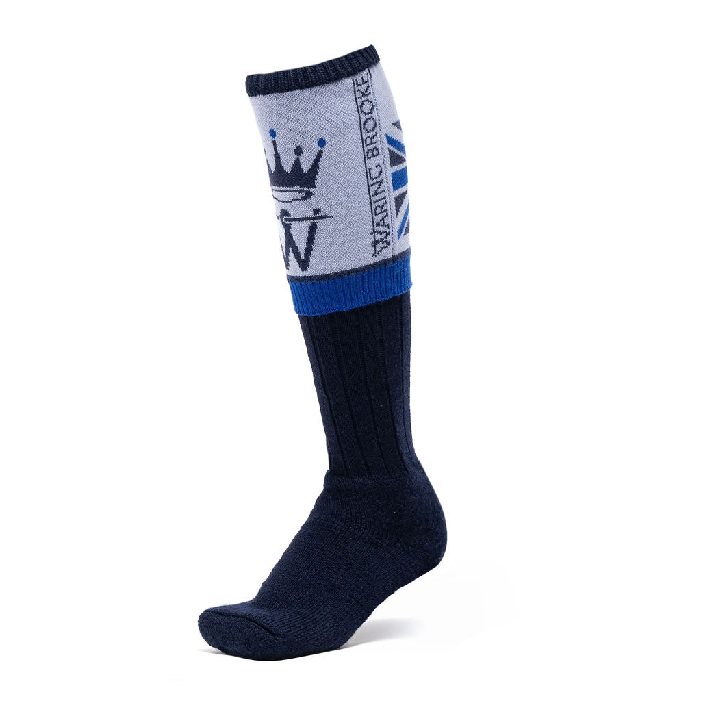 NEW IN: Union Jack Flag Personalised Boot Sock Royal
