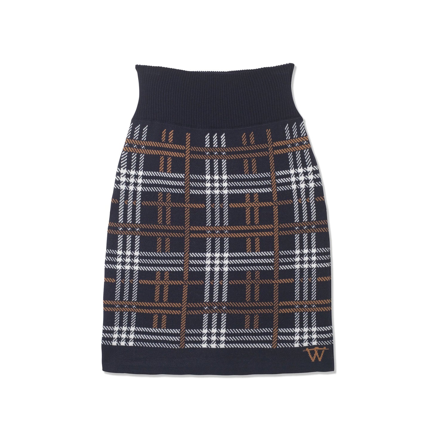 Highland Tartan Skirt Navy