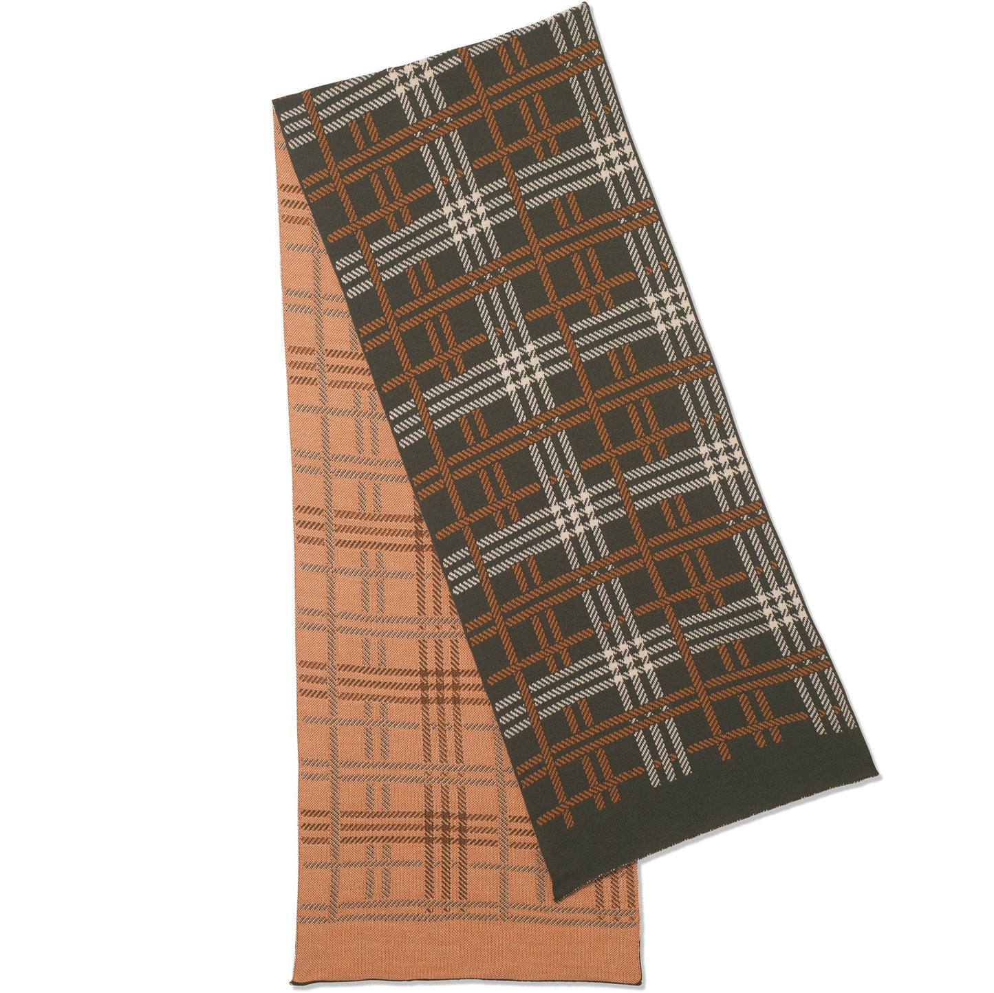 Highland Tartan Scarf Olive