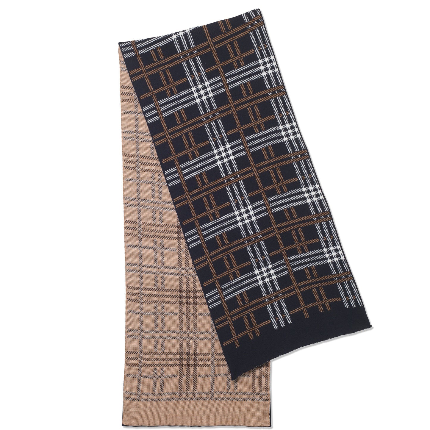 Highland Tartan Scarf Navy