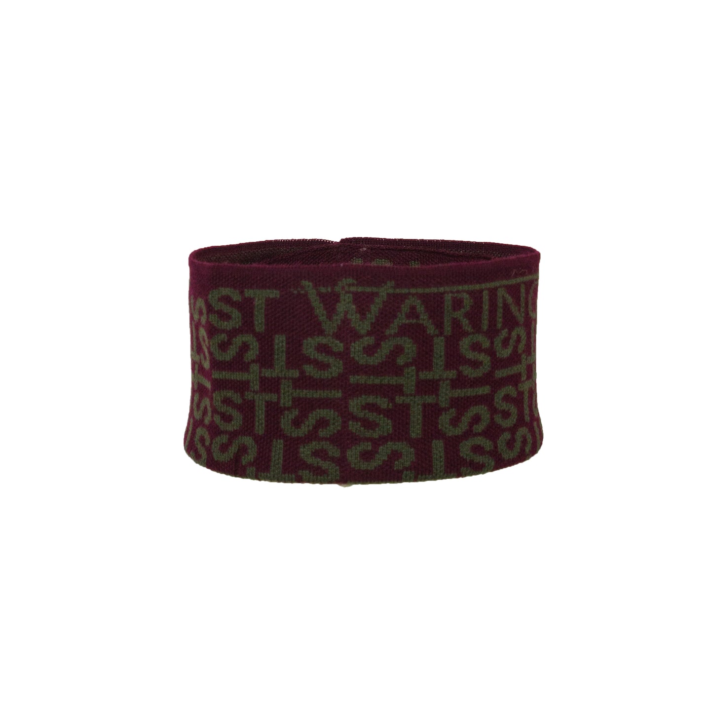 Personalised Patterned Headband Plum/Olive