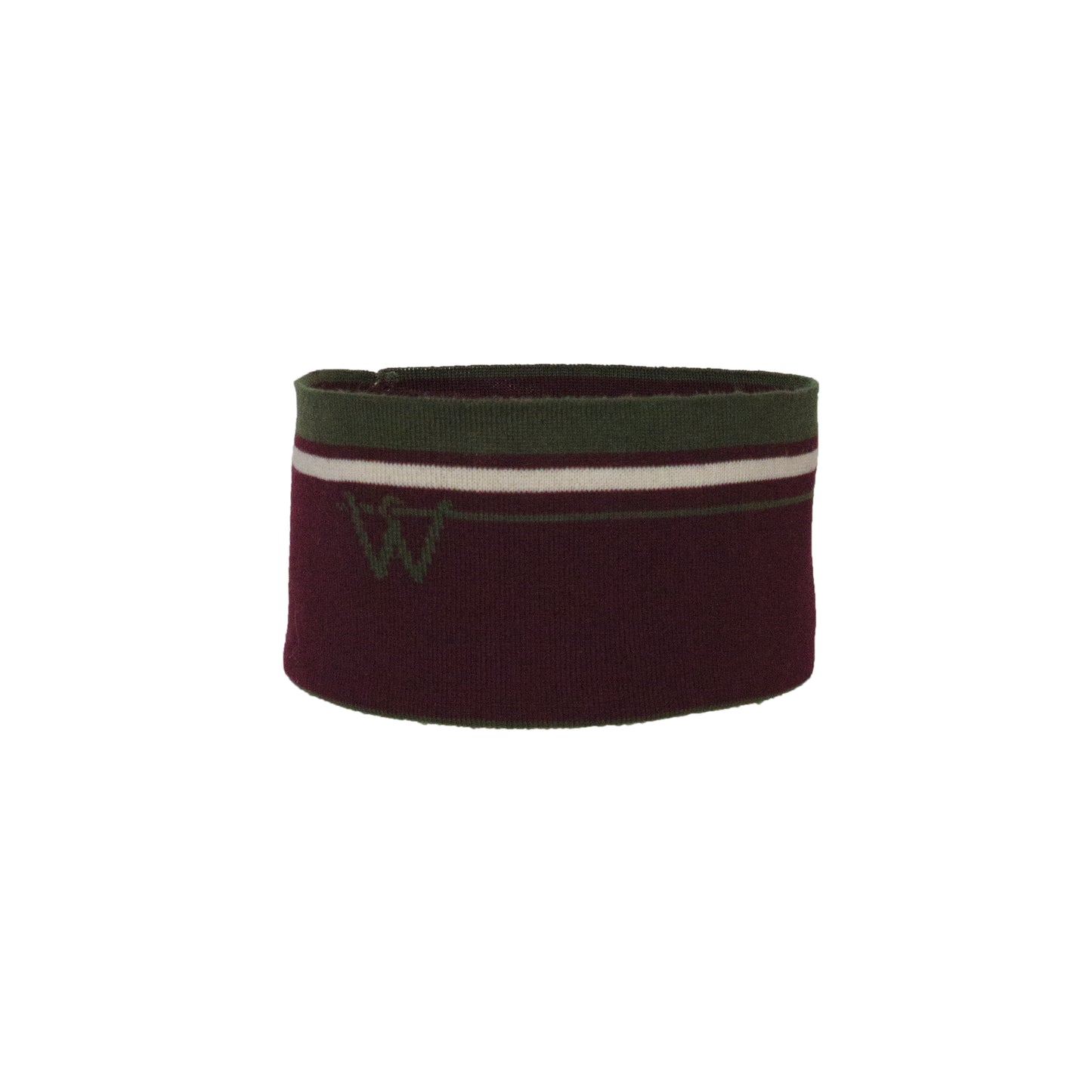 Personalised Pin Headband Olive/Plum/Taupe