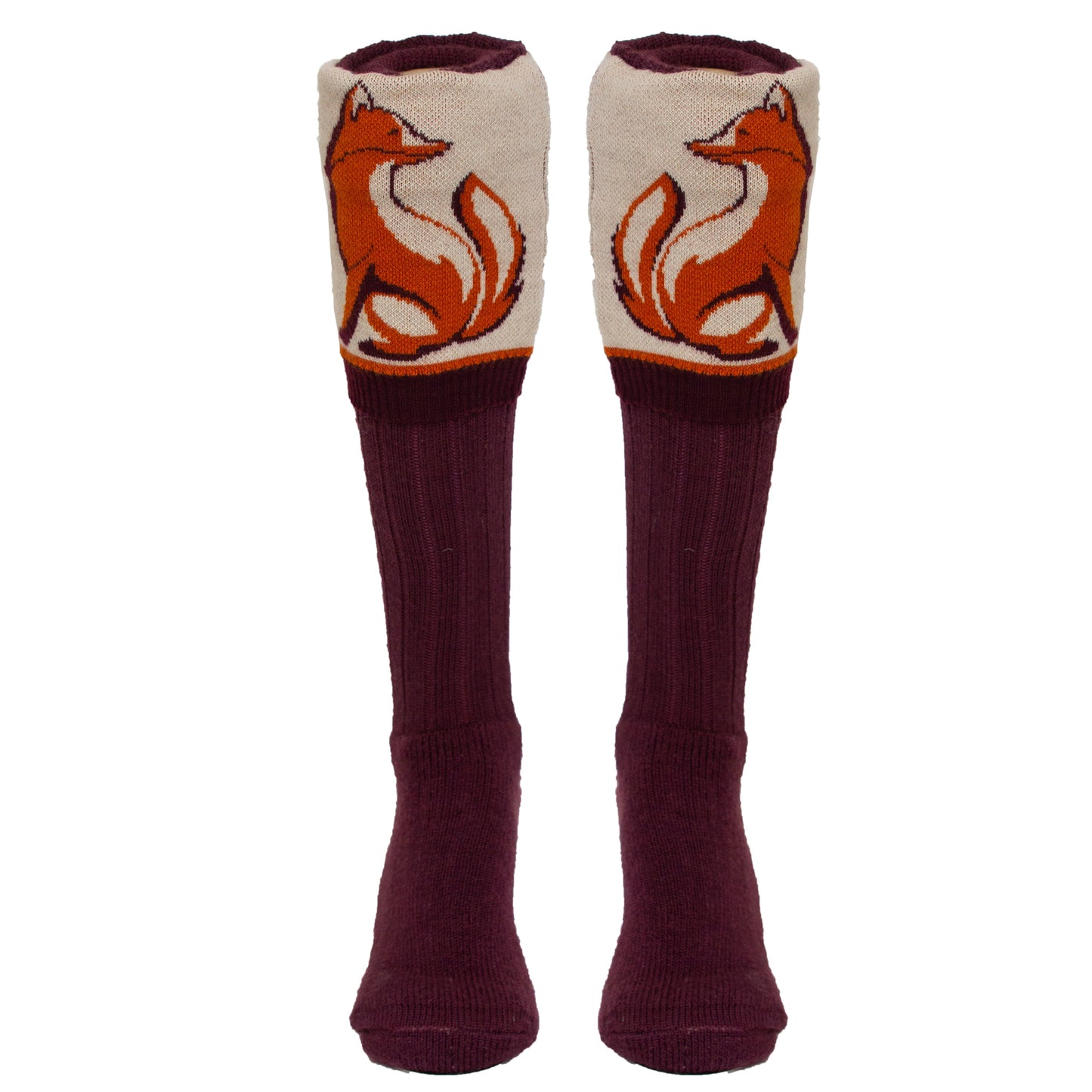 Feral Curious Fox Socks