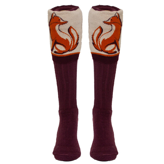 Feral Curious Fox Socks