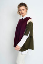 Load image into Gallery viewer, Stripe Luxury Poncho