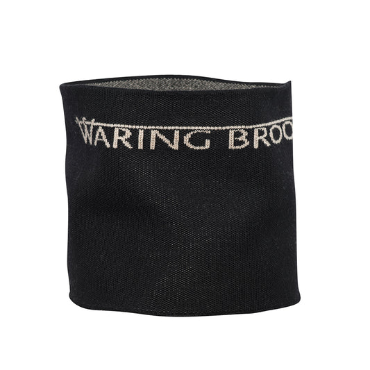 Signature Merino Snood Black/Taupe