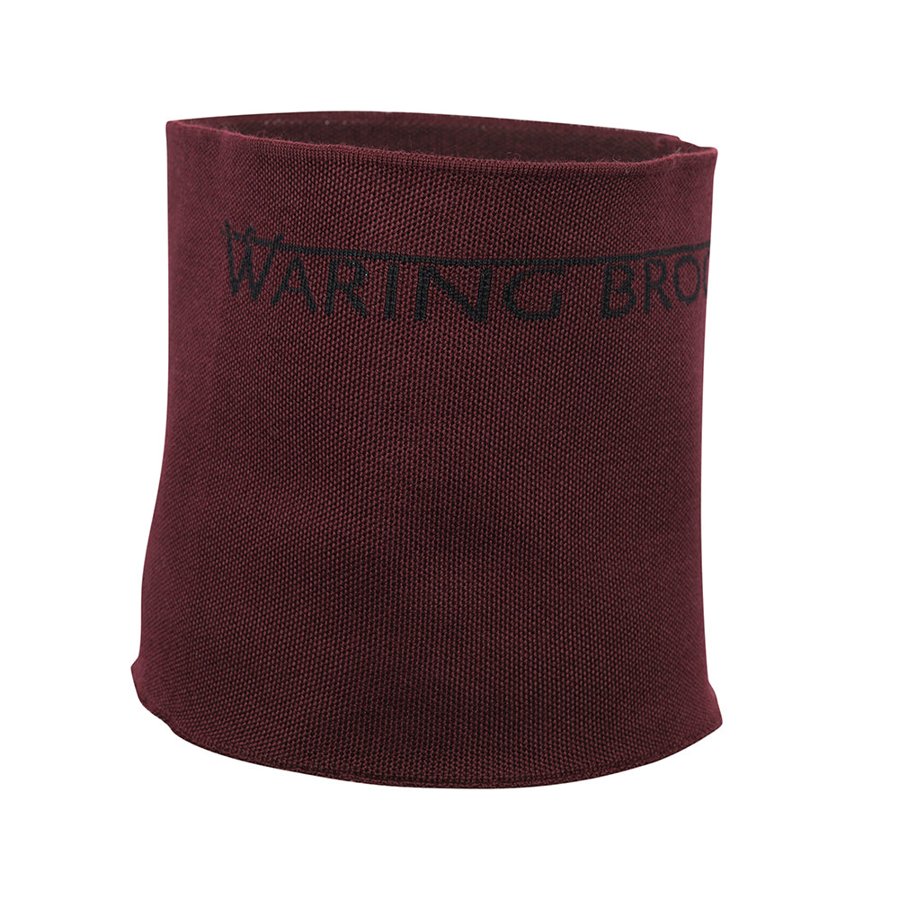 Signature Merino Snood Burgundy/Black
